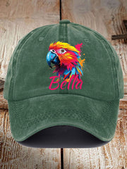 Unisex beach vacation Day Parrot Print Hat