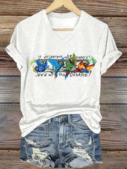 Women's beach vacation Day Iron On Short Sleeve T-Shirt