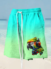 Men's beach vacation Day Printed Shorts