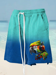 Men's beach vacation Day Printed Shorts