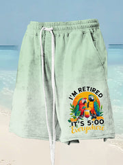 Men's beach vacation Day Printed Shorts