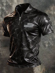 Men's Retro Patriot Print Shirt