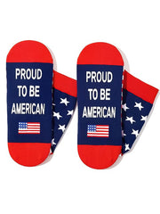 "Proud to be American" unisex socks