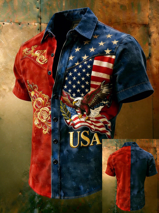 Men's American Western Casual Shirts