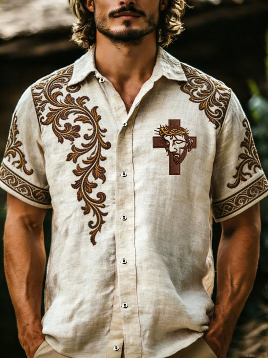 Men's Faith Printed Shirt