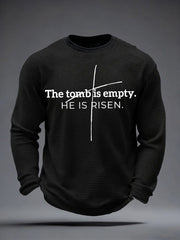 Men's Waffle Long Sleeve T-Shirt