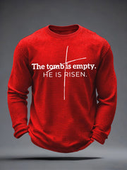 Men's Waffle Long Sleeve T-Shirt