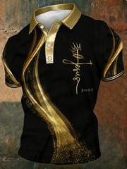 Men's JESUS JOHN 18:37 Polo Shirt