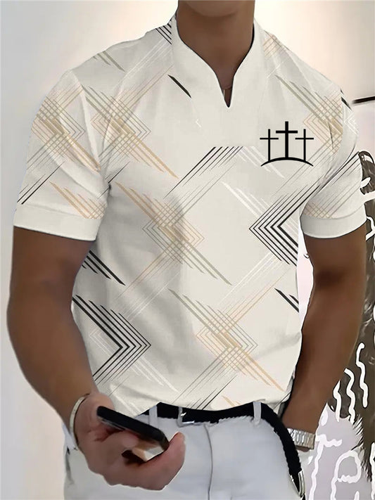 Men's Faith V-neck T-shirt