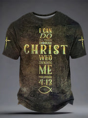 Men's Faith Printed T-shirt
