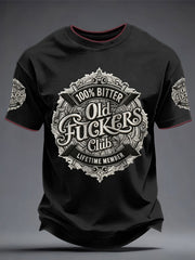 Men's old fuckers club T-shirts