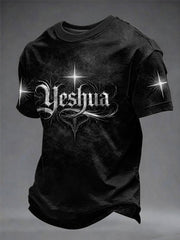 Men's Christian Yeshua Cross Short Sleeve T-shirt