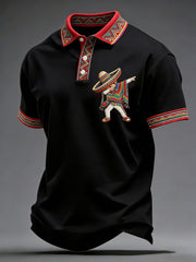 Men's Cinco de Mayo Printed Casual Shirt