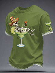 Unisex Mexico Art Cinco De Mayo Printed T-shirt