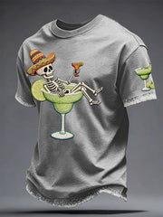 Unisex Mexico Art Cinco De Mayo Printed T-shirt