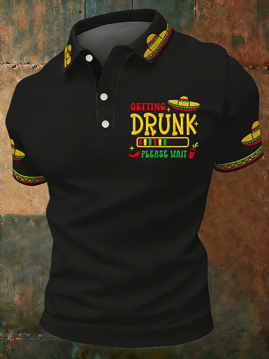 Men's Cinco de Mayo Print Casual Top