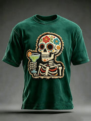 Men's Cinco de Mayo Printed Casual T-Shirt