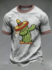 Men's Cinco de Mayo Printed Casual T-Shirt