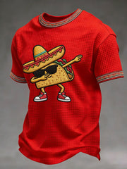 Men's Cinco de Mayo Printed Casual T-Shirt