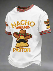 Men's 'nacho average pastor' T-shirts