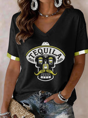 Women's Cinco de Mayo V-Neck T-Shirt