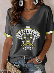 Women's Cinco de Mayo V-Neck T-Shirt