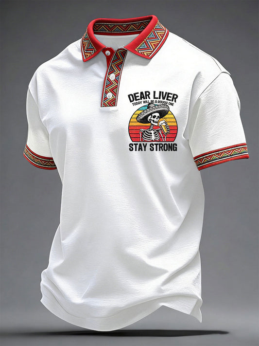 Men's Cinco de Mayo Printed Casual T-Shirt