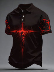 Men's Faith Print Casual Top