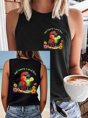 Women's Jimmy Buffet style having a good lime Vests