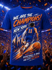 Men's Gift For Basketball Fans Print Casual Tee