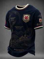 Men's Welsh Dragon Printed T-shirt