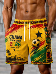 Men's 2026 Ghana Football Style Shorts