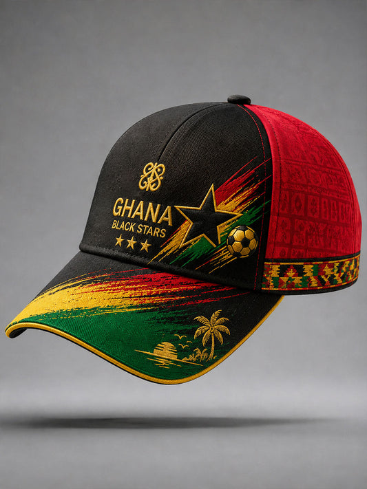 2026 Ghana Football Style Unisex  Hat