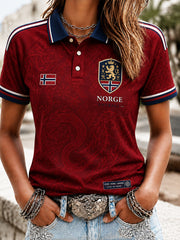 Women's Norge Football T-shirt