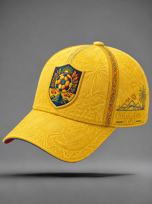 2026 Colombia Football Print Casual Unisex  Hat