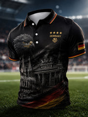 Men's German Football Fan 2026 Print Shirt