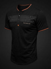 Men's Germany Football Printed T-shirt