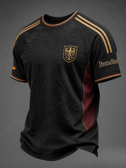 Men's Germany Football Printed T-shirt