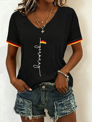 Women's Germany Print T-shirt