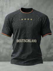 Men's Germany Football Printed T-shirt
