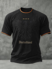 Men's Germany Football Printed T-shirt
