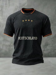 Men's Germany Football Printed T-shirt