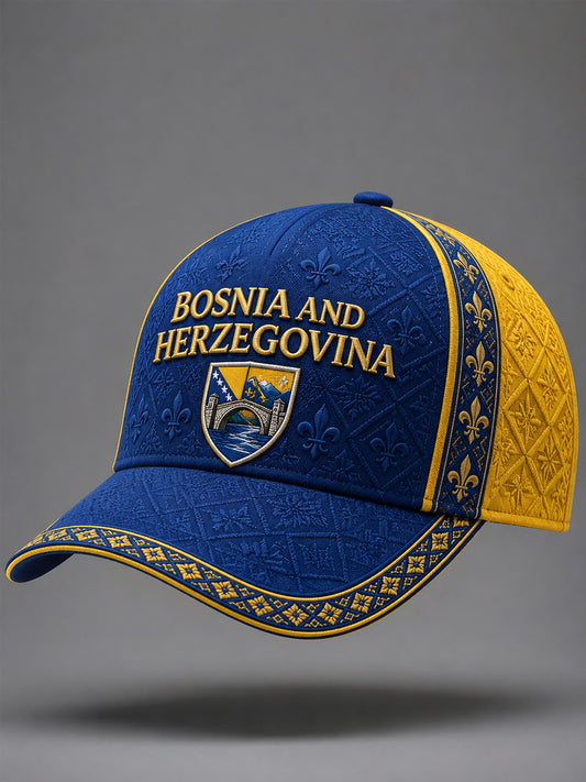 Unisex Bosnia And Herzegovina Print Hat