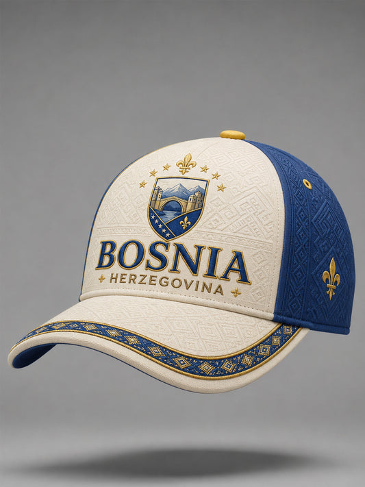 Unisex Bosnia And Herzegovina Print Hat