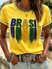 Women's short-sleeved T-shirt