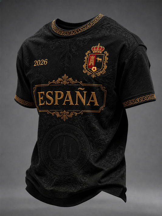 Men's Gift For Football Fans Print Casual Tee