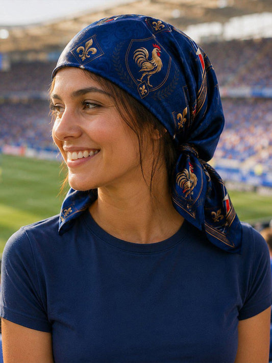 Unisex France Football Lover Art Printed Bandana