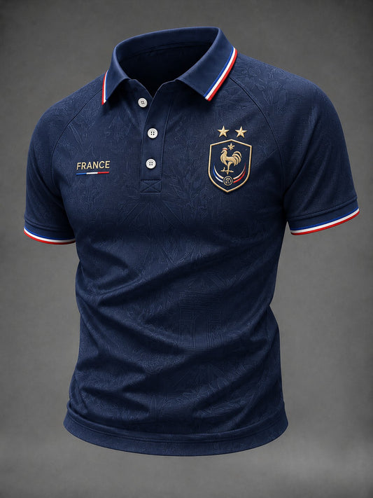 Men's France Football Printed Shirt