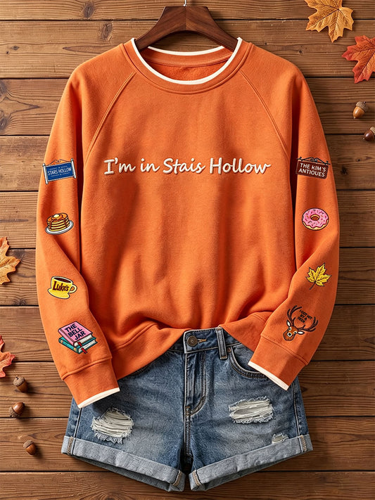 Women's I'm In Stais Hollow Sweatshirt
