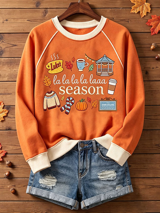 Women's La La La La Laaa Season Sweatshirt